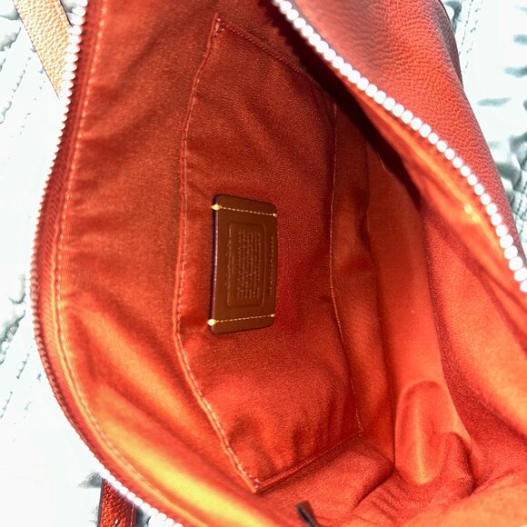 Coach Ellie File Bag Orange - Picture 3 of 4